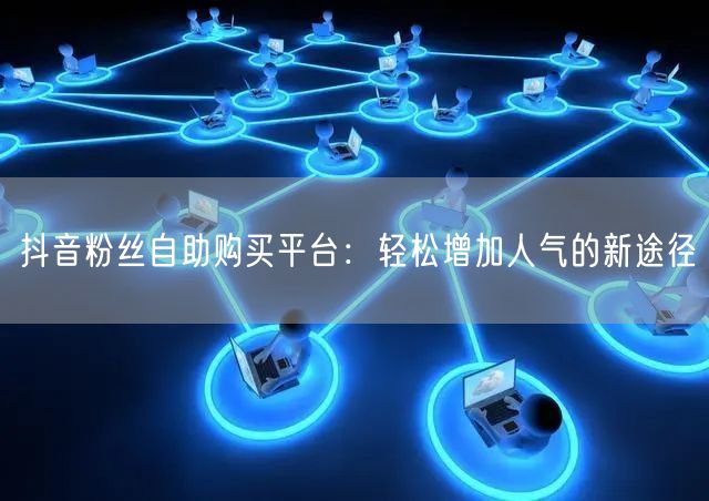 抖音粉丝自助购买平台：轻松增加人气的新途径