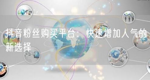 抖音粉丝购买平台：快速增加人气的新选择