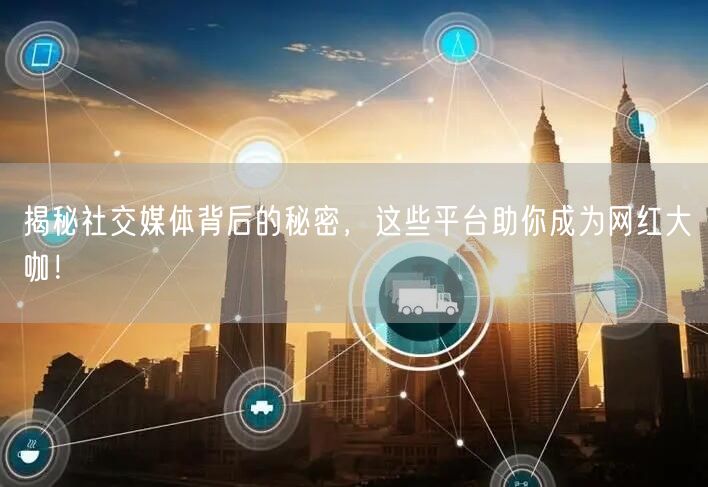 揭秘社交媒体背后的秘密，这些平台助你成为网红大咖！